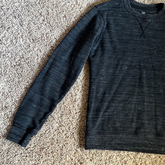 LIKE NEW Men’s size S Dip dark heathered charcoal pullover/sweater! - Picture 3 of 6